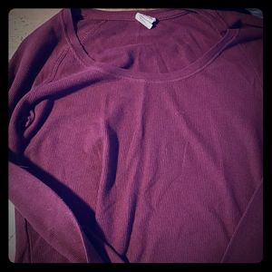 Pink long sleeve thermal